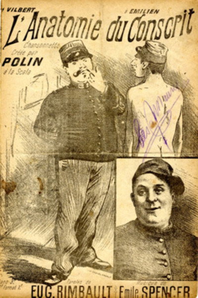 Póster de Polin, l'anatomie du conscrit
