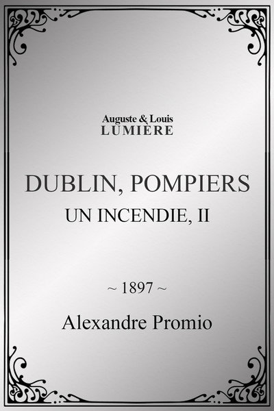 Póster de Pompiers: un incendie, II