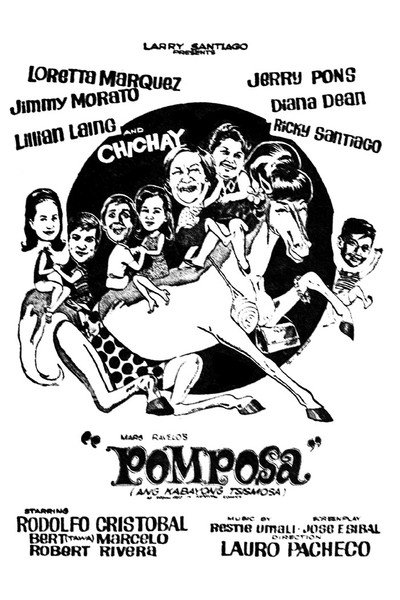 Póster de Pomposa (Ang kabayong tsismosa)