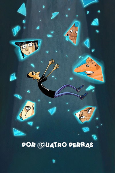Póster de Por cuatro perras