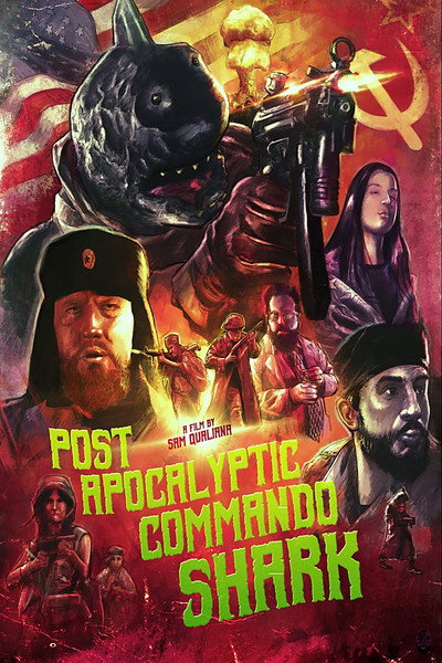 Póster de Post Apocalyptic Commando Shark
