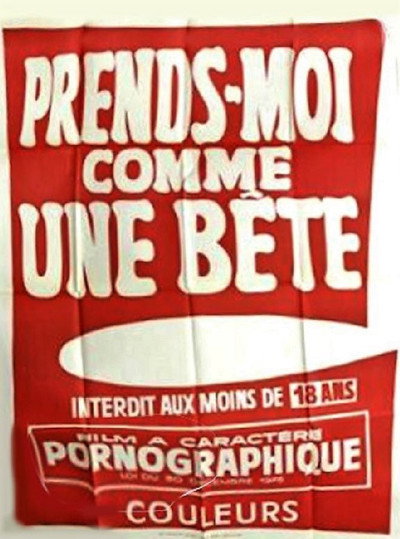 Póster de Prends-moi comme une bête
