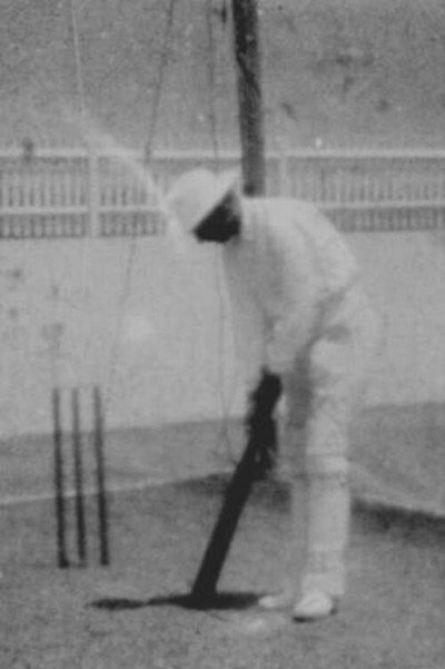 Póster de Prince Ranjitsinhji Practising Batting in the Nets