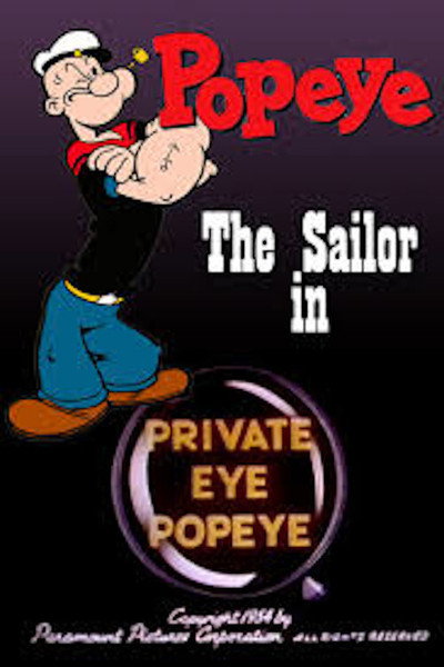 Póster de Private Eye Popeye