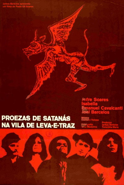 Póster de Proêzas de Satanás na Vila de Leva-e-Traz