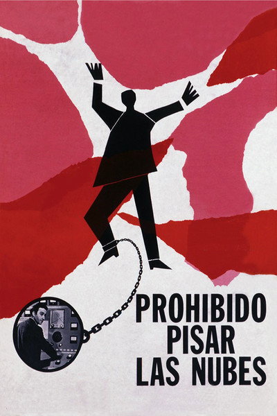 Póster de Prohibido pisar las nubes