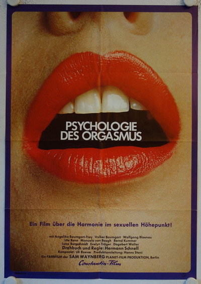 Póster de Psychology of the Orgasm