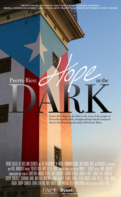 Póster de Puerto Rico: Hope in the Dark