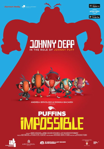 Póster de Puffins Impossible