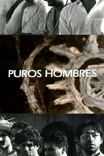 Póster de Puros hombres