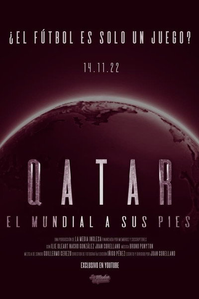 Póster de Qatar: el Mundial a sus pies