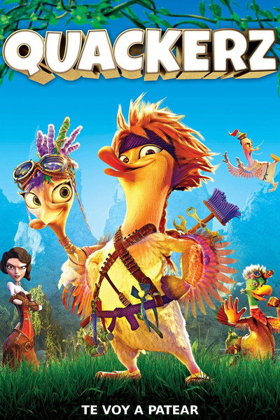 Póster de Quackers, la leyenda de los patos