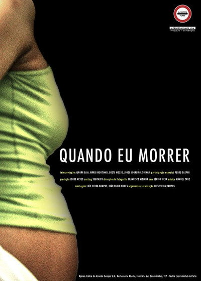 Póster de Quando eu Morrer