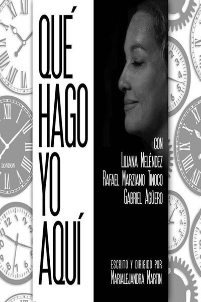 Póster de Qué Hago Yo Aquí