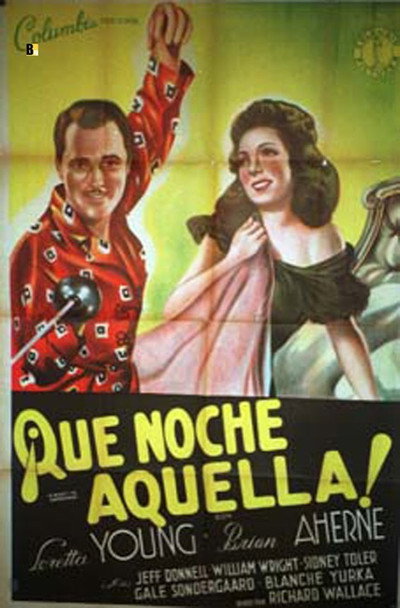 Póster de ¡Qué noche aquella!