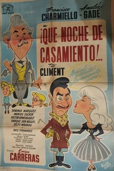 Póster de ¡Qué noche de casamiento!