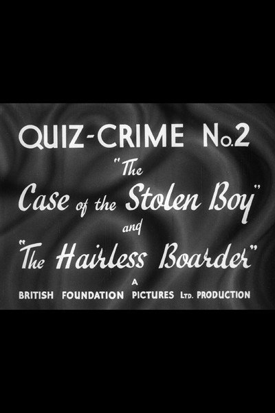Póster de Quiz-Crime No.2