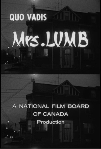 Póster de Quo Vadis, Mrs. Lumb?