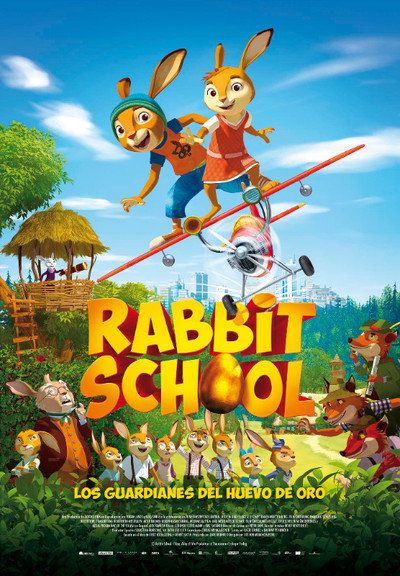 Póster de Rabbit School: los guardianes del huevo de oro