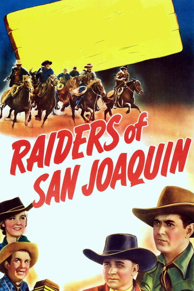 Póster de Raiders of San Joaquin