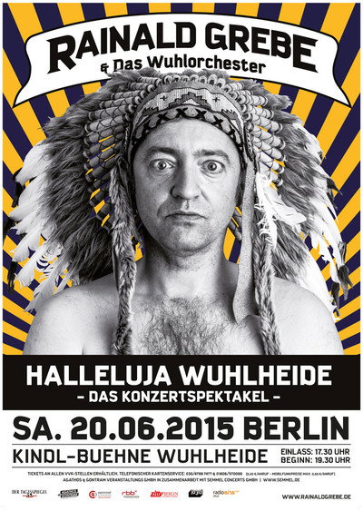 Póster de Rainald Grebe: Halleluja Wuhlheide