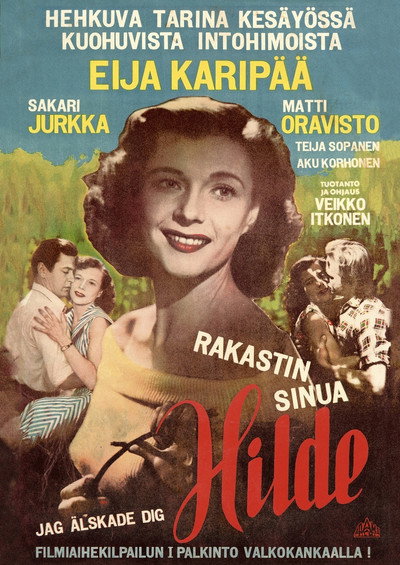Póster de Rakastin sinua, Hilde