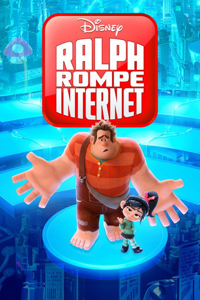 Póster de Ralph rompe Internet