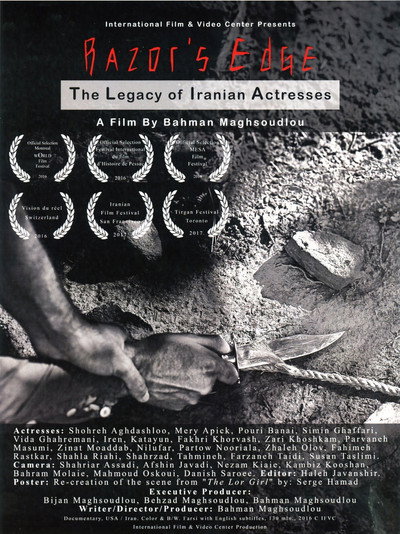 Póster de Razor's Edge: The Legacy of Iranian Actresses