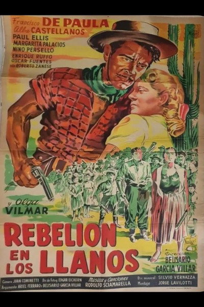 Póster de Rebelión en los llanos