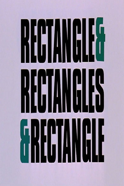 Póster de Rectangle & Rectangles