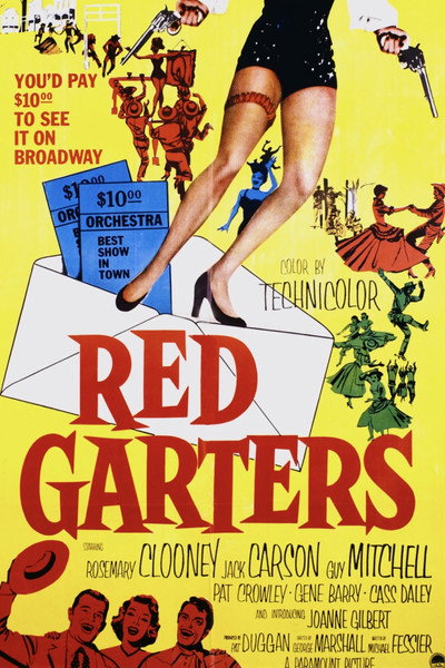 Póster de Red Garters