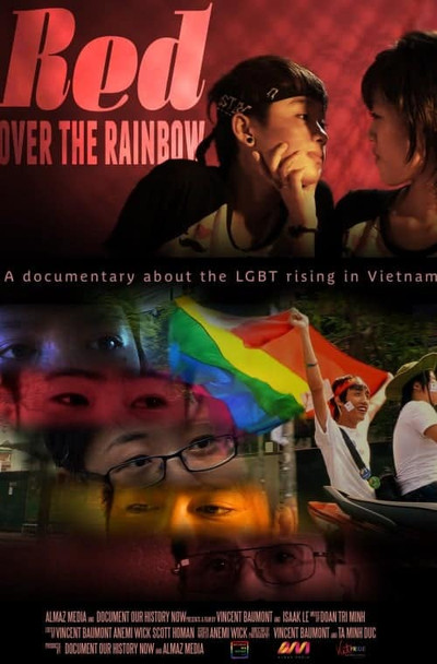 Póster de Red Over the Rainbow