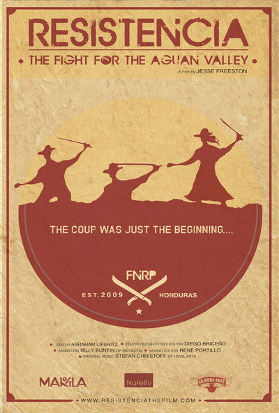 Póster de Resistencia: The Fight for the Aguan Valley