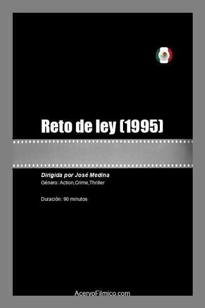 Póster de Reto de ley