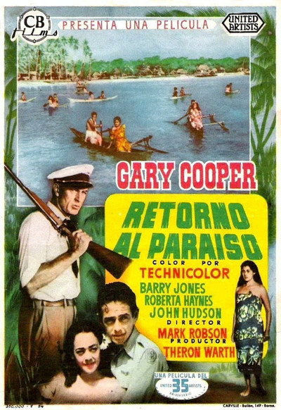 Póster de Retorno al paraíso