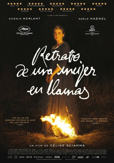 Póster de Retrato de una mujer en llamas