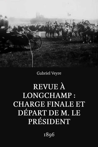 Póster de Revue à Longchamp: charge finale et départ de M. le Président