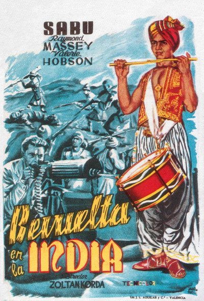 Póster de Revuelta en la India