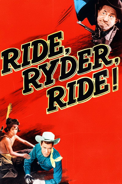Póster de Ride, Ryder, Ride!