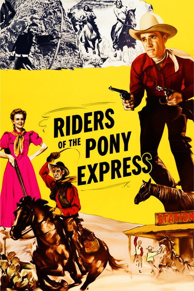 Póster de Riders of the Pony Express