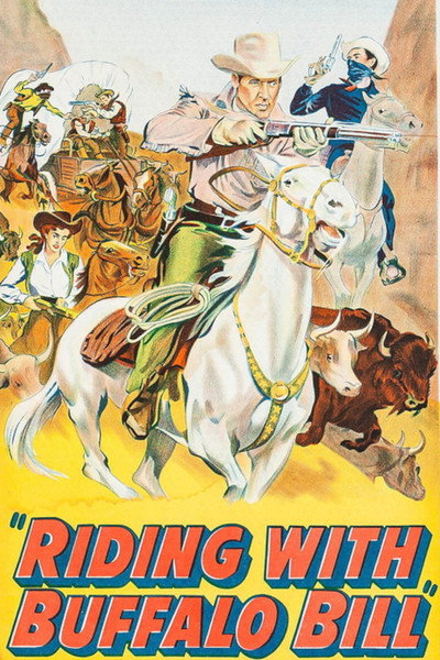 Póster de Riding with Buffalo Bill