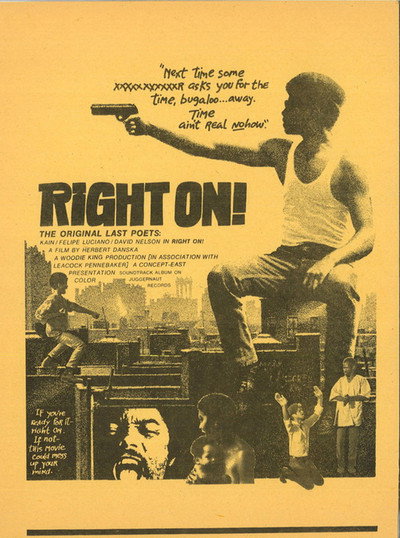Póster de Right on!