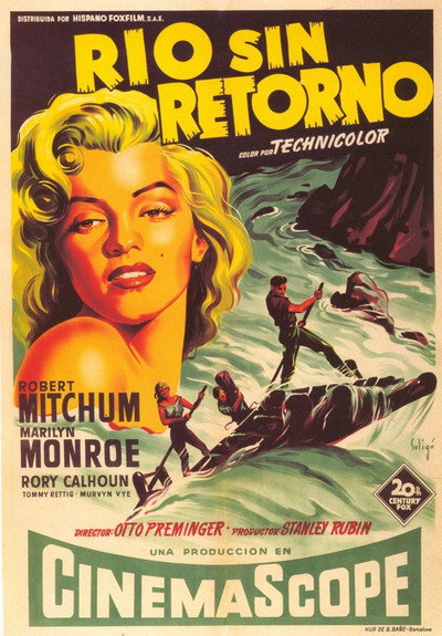 Póster de Río sin retorno