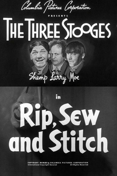 Póster de Rip, Sew and Stitch