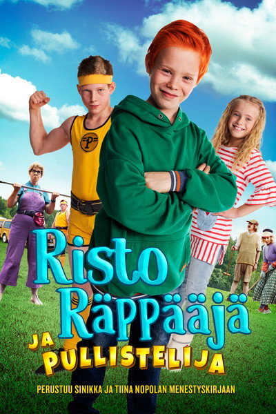 Póster de Risto Räppääjä ja pullistelija