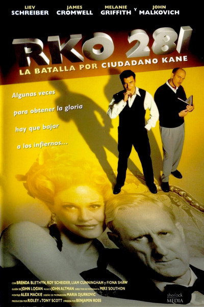 Póster de RKO 281: la batalla por «Ciudadano Kane»