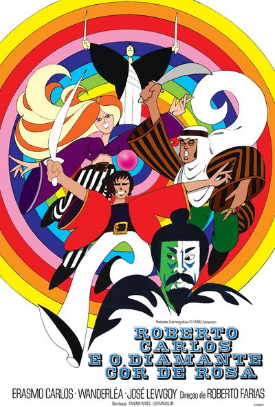 Póster de Roberto Carlos e o Diamante Cor-de-Rosa