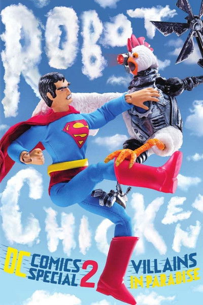 Póster de Robot Chicken: Especial DC Comics II - Villanos en el Paraíso