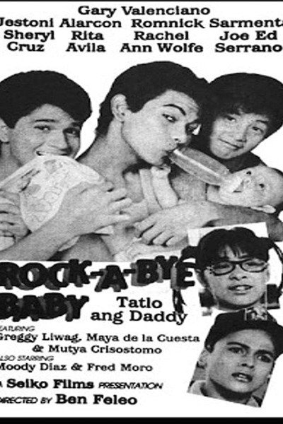 Póster de Rock-a-Bye Baby: Tatlo ang daddy