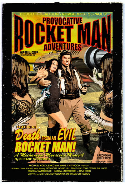Póster de Rocket Man: Death From An Evil Rocket Man